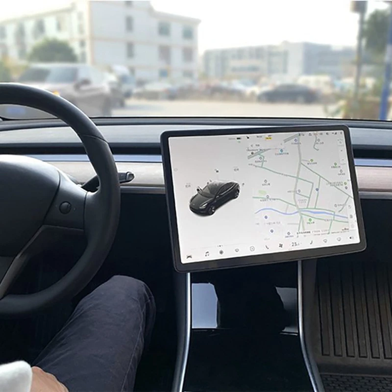 

For Tesla Model 3 Y 2021 Central Control Screen Rotation Bracket Car GPS Navigation Holder Rotatable Screen Accessories