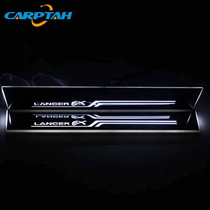 Движусветильник ка для автомобиля Накладка на порог двери дорожная динамическая