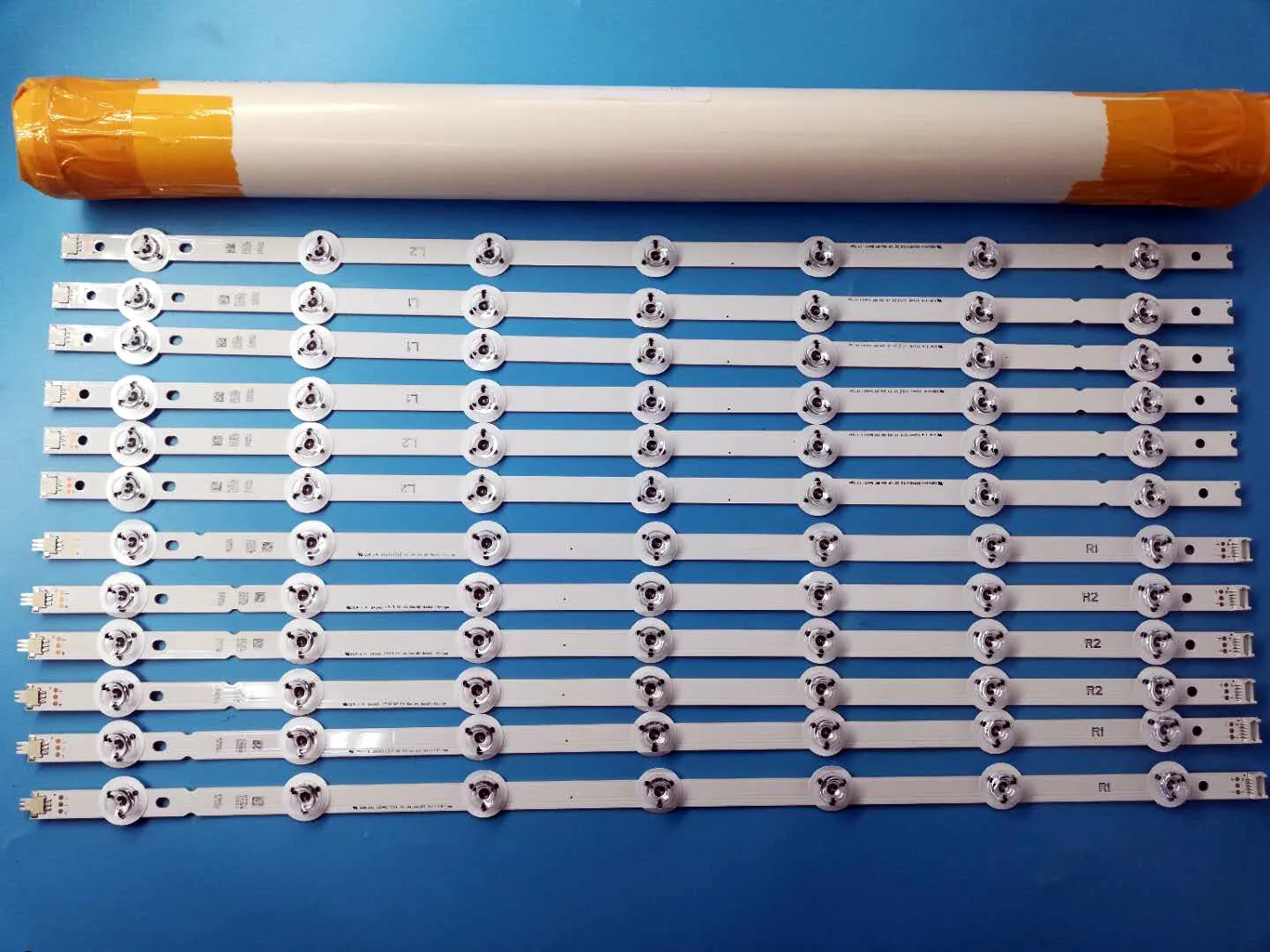 Светодиодная лента для подсветки 12 шт. тонкая 55 дюймов V14 DRT R1 L1 R2 L2 LG 55LB690V 55LB720V