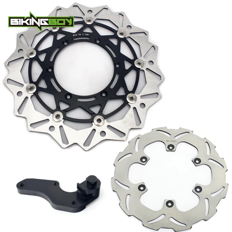 BIKINGBOY yz WR 125 250 98 07 450 F 03 16 YZ250F ввиде горшка 01 06 YZ450F 05 спереди и сзади тормозные диски