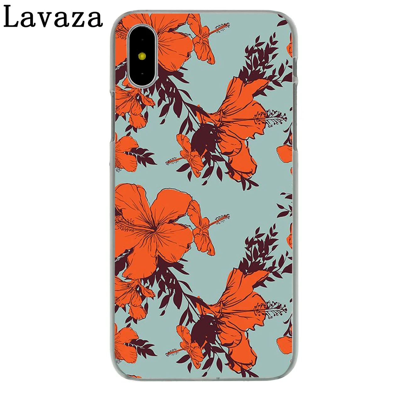 Lavaza цветы жесткий чехол для телефона iPhone 4 5 5C 6 6plus 7 8plus X XS XR 11 11pro Max | Мобильные