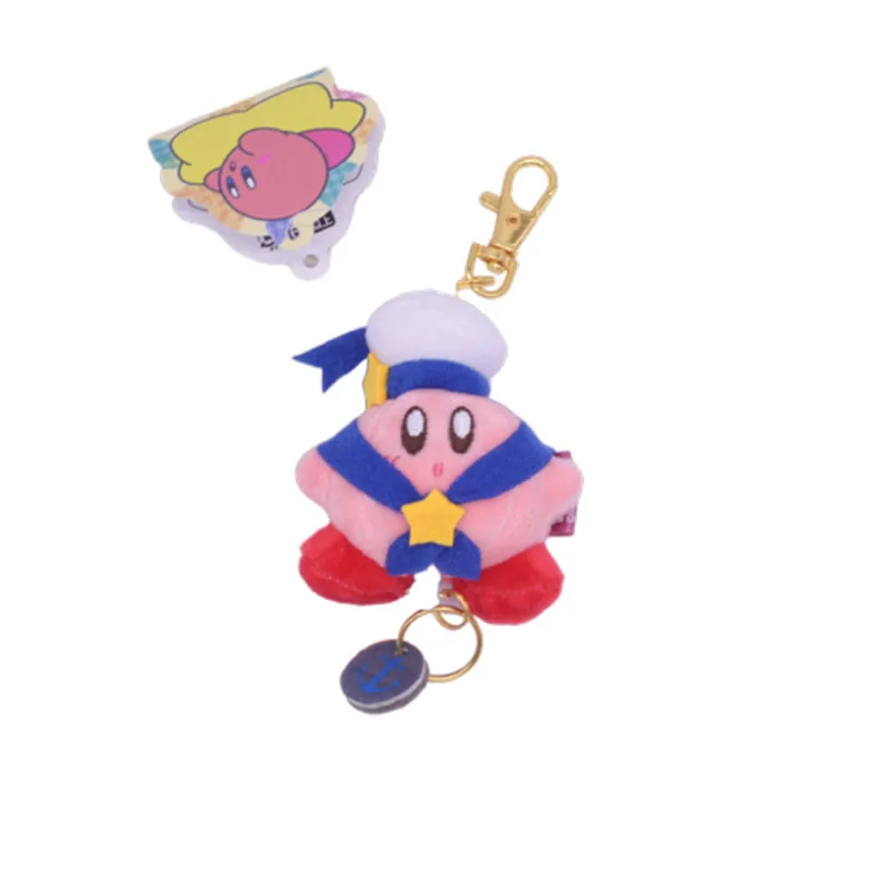 6 см Takara Tomy стилей Kawaii Kirby Star брелок для косплея милый Декор девочек плюшевый кулон