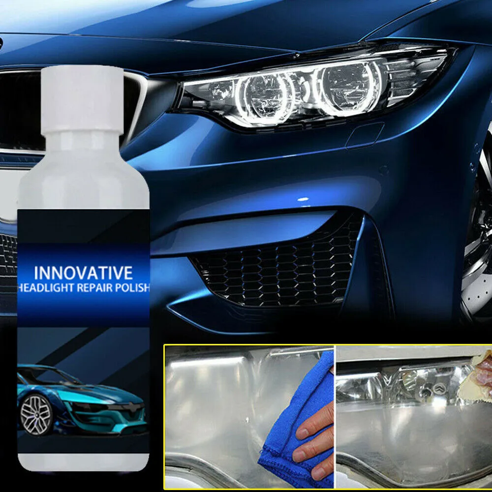 

Accessories Headlight Repair Fluid Cleaner Cover Len Restorer Portable