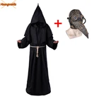 Чумной Доктор костюм женщина Косплэй Детский костюм на хеллоуин для женщин маска Чумного доктора паровой аксессуары в стиле панк механика маскарадные латексные маски