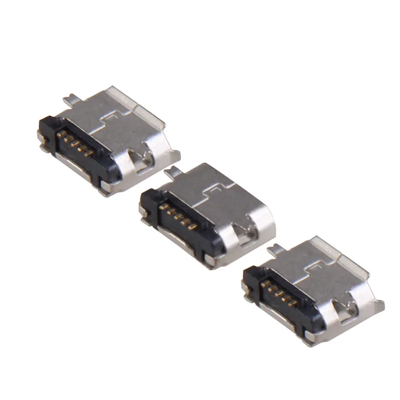 

Гнездовой разъем Micro USB 5pin Тип B, запасной разъем для телефона, 50 шт.