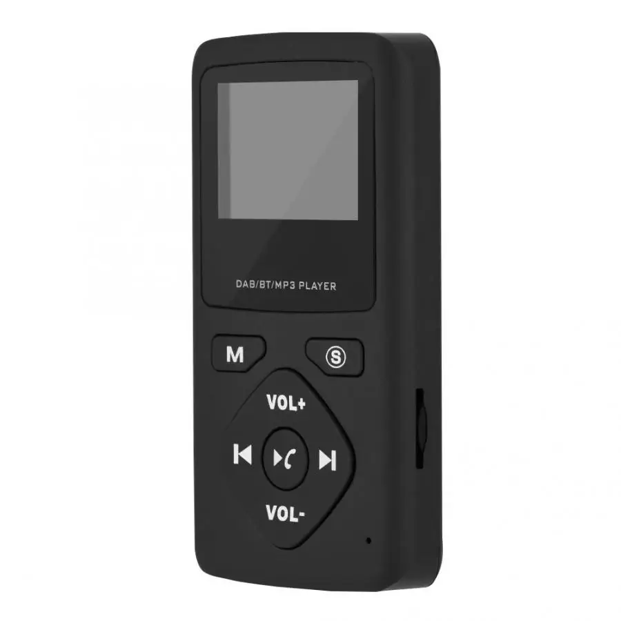 1 8 дюйма Портативный DAB/DAB + цифровой fm-радио приемник Bluetooth MP3 плеер с наушниками