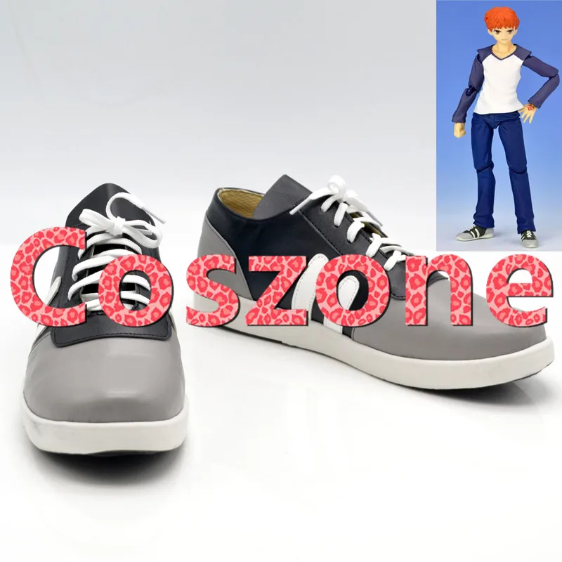 Обувь для костюмированной вечеринки в стиле аниме Fate Stay Night Emiya Shirou Хэллоуина