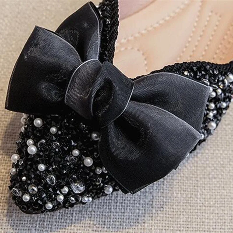 Size 43 Slip on Flats Shoes for Women Pointed Toe Leisure Shoes Women Flat Loafers Fashionable Ladies Shoes New Casual Shoe