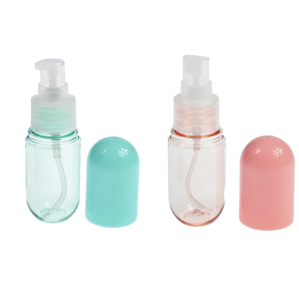 1pcs 40ml Summer Spray Sunscreen Lotion Toner Remover Water Bottle Cosmetic Bottle Perfume Shampoo Lotion Spray Travel Bottle