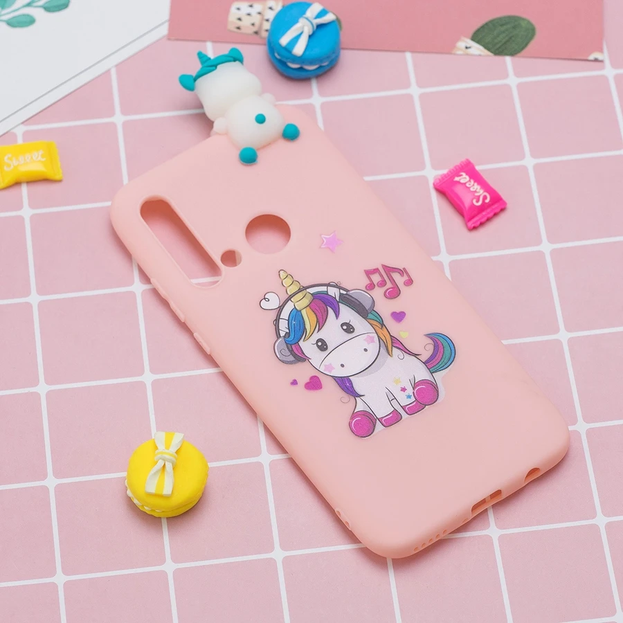 Чехол для Huawei P Smart P20 P10 P8 P30 Pro Mate 20 Lite Honor 7A 7C 8A Y6 Y7 Y9 PSmart Plus 2019 милый чехол