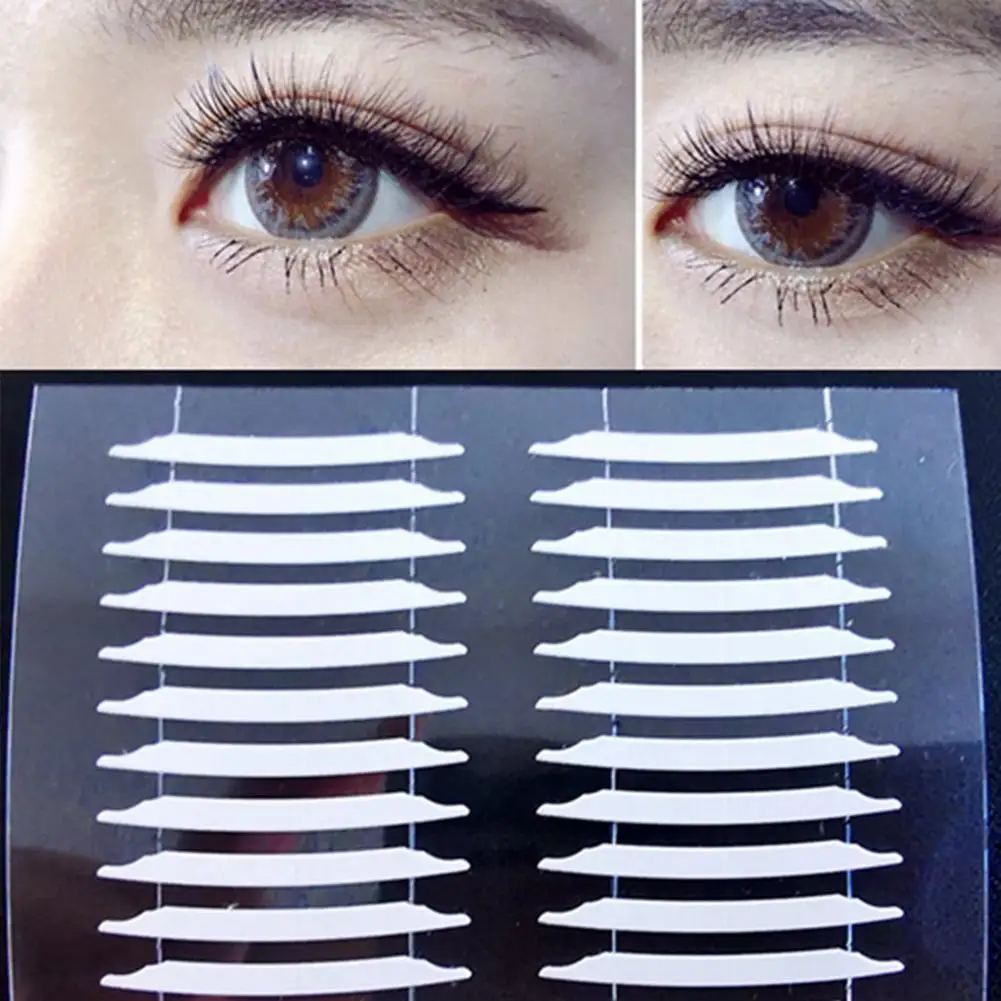 

New Natural Sell 24 Stickers Lifting Invisible Double-sided Double Eyelid Stickers Olive Eyelid Stickers