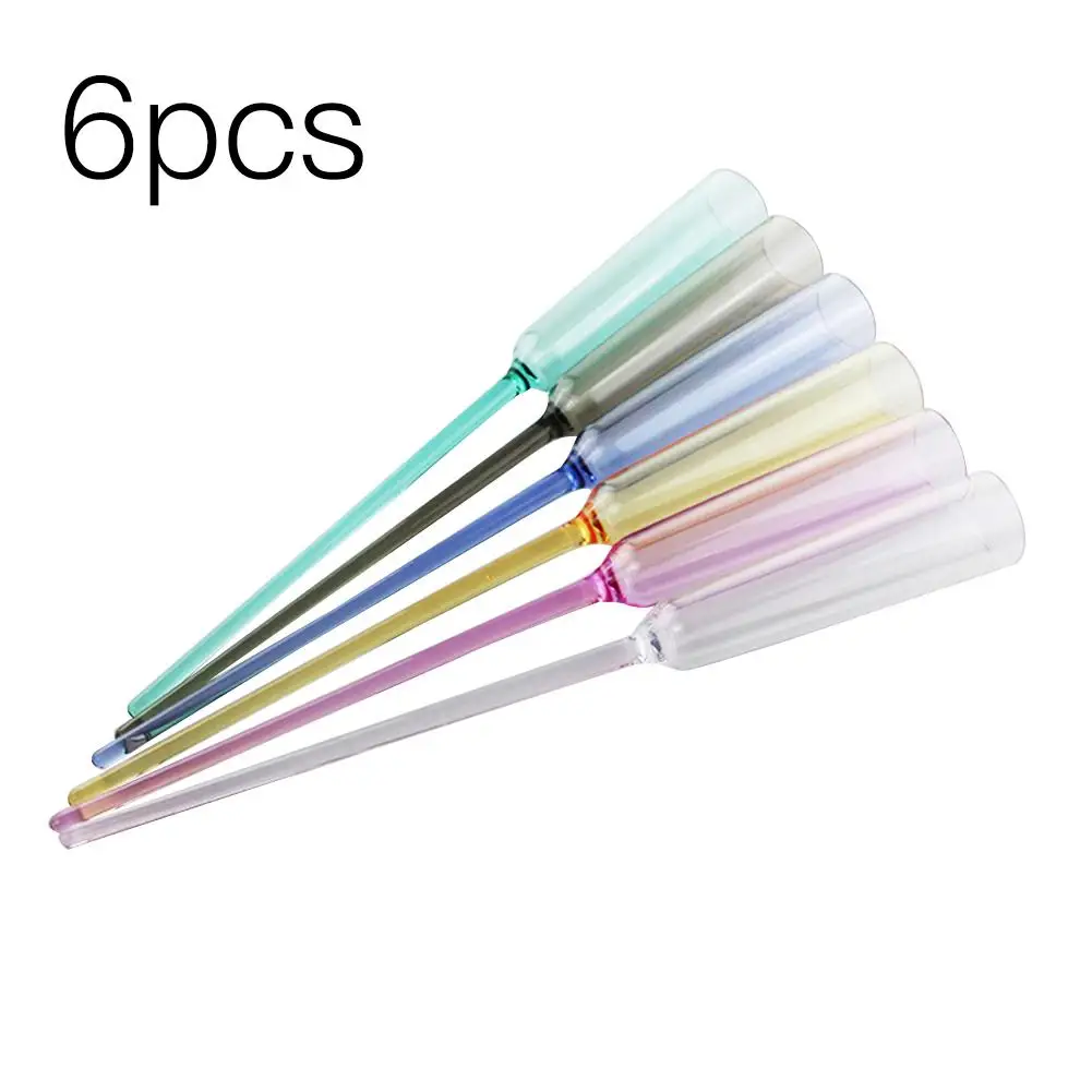 Multi 6pcs 6 шт Цвет Кубок пляж чашечка Свадебные стеклянные es KTV вечерние шампанское коктейльный винный стекло - Цвет: Multi 6pcs