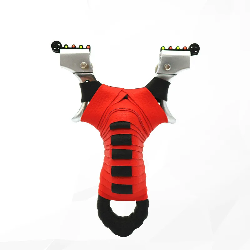 Охотничья Рогатка из нержавеющей стали с резиновой лентой для стрельбы на