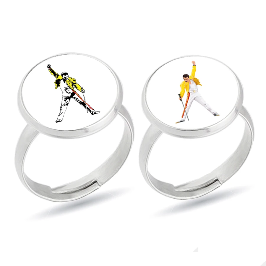 Дропшиппинг рок певец Фредди Меркурий кольца ювелирные изделия панк кольцо для