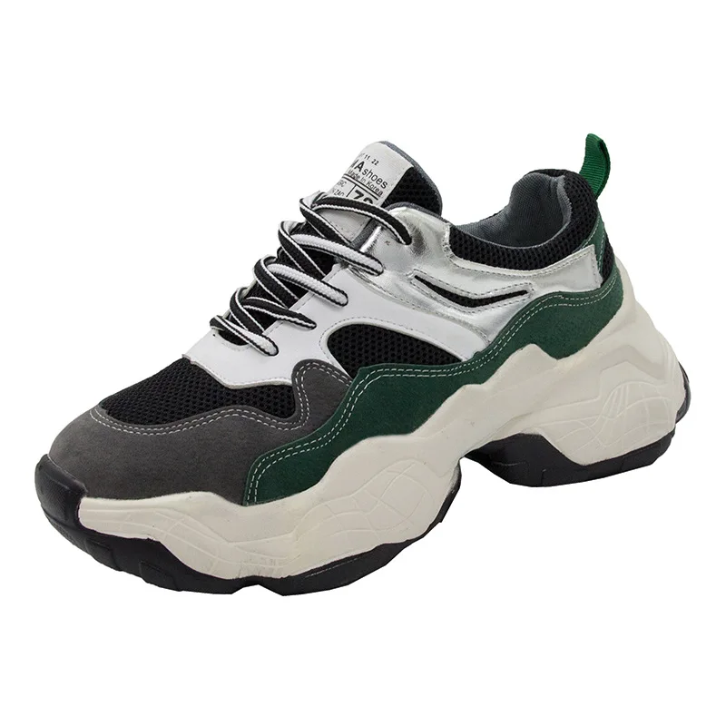 Shoes women summer models 2020 black old shoes tide ins women's fashion sports female students color matching casual | Обувь