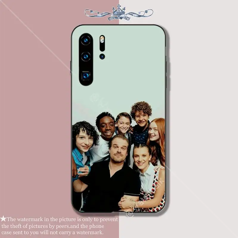 Мягкий чехол для телефона Yinuoda с изображением странных вещей черный Huawei P9 lite 2016 2017