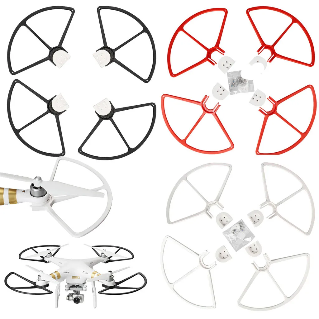

4Pcs Anti Collosion Propeller Protective Guard Propeller Protector Protection Ring Prop for DJI Phantom 3 RC Drone Accessories