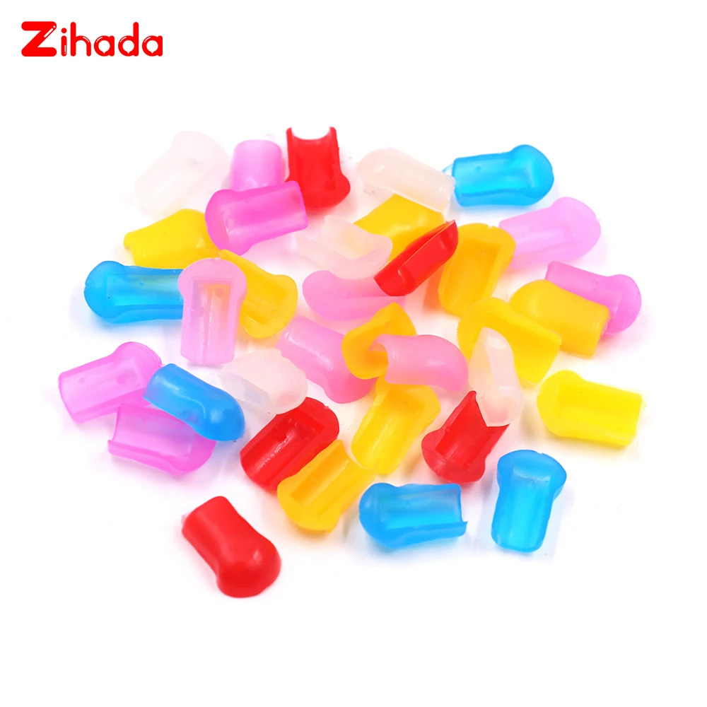 Неоновые световые концевые заглушки 100 шт. для 12 В постоянного тока 24 5