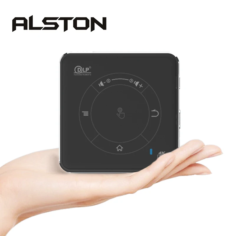 Мини-проектор ALSTON C99 DLP Android Wi-Fi Bluetooth 5 0 портативный светодиодный видеопроектор