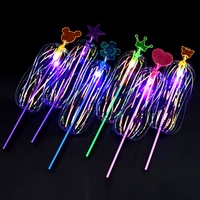 party articles variety magic bubble glow stick flash twist colorful flower magic wand children toys led accessories neon sticks