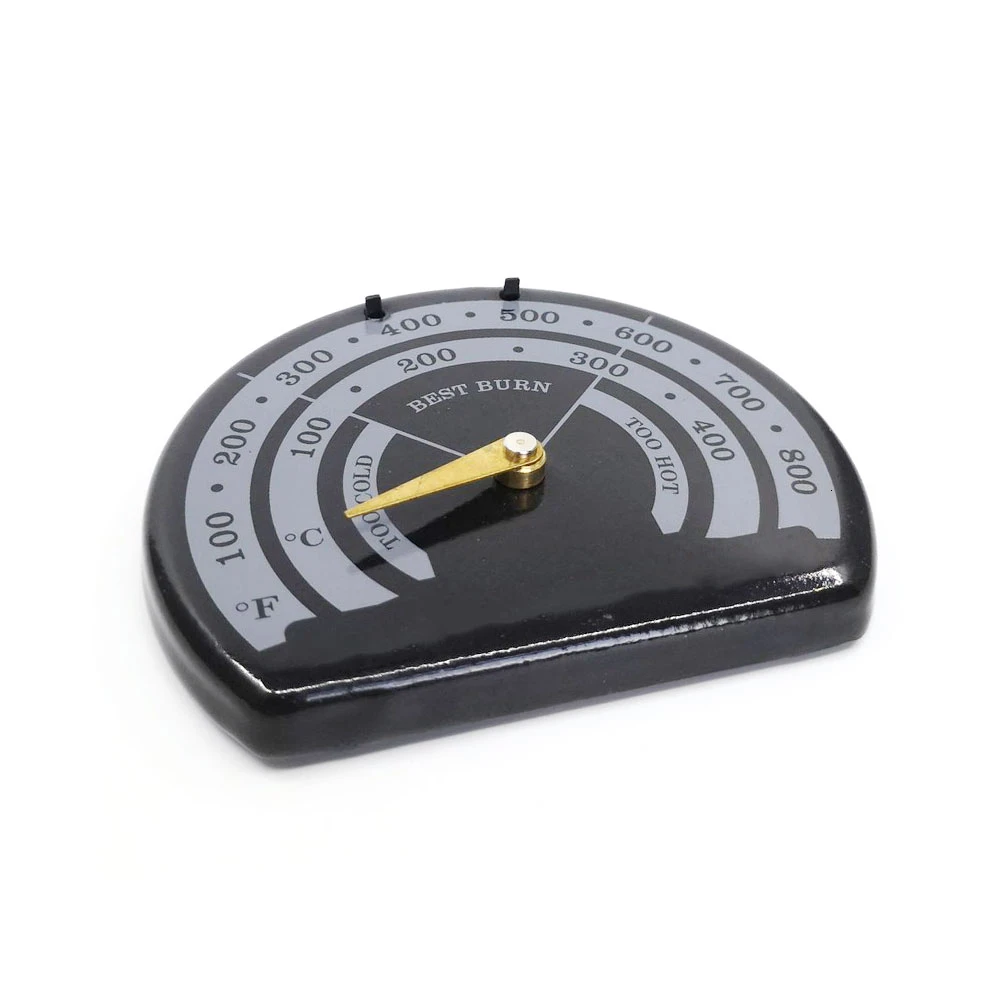 Магнитный деревянный термометр камин плита вентилятор метр термограф с
