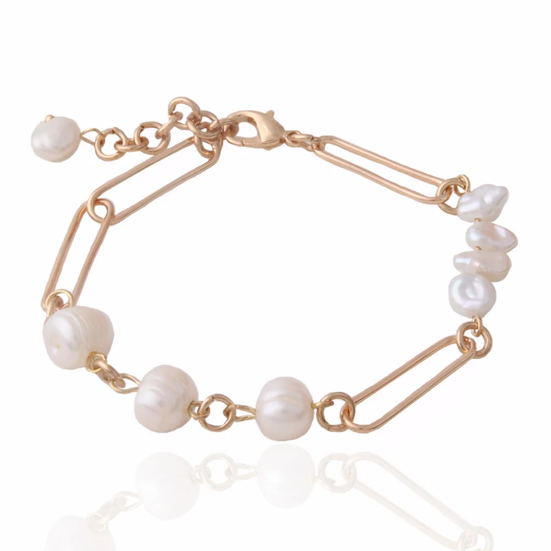 Freshwater Pearls Bracelete Nationality Fashion nation Braceletes Pulsera de piedra Mujer Bohemia Bangle Jewelry | Украшения и