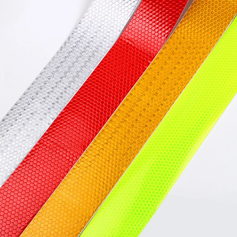 Автомобильная наклейка мотоциклетная Светоотражающая Клейкая Бумажная лента