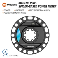 magene p505 full function spider based power meter waterproof bicycle crank spider power meter for shimano sram crankset power