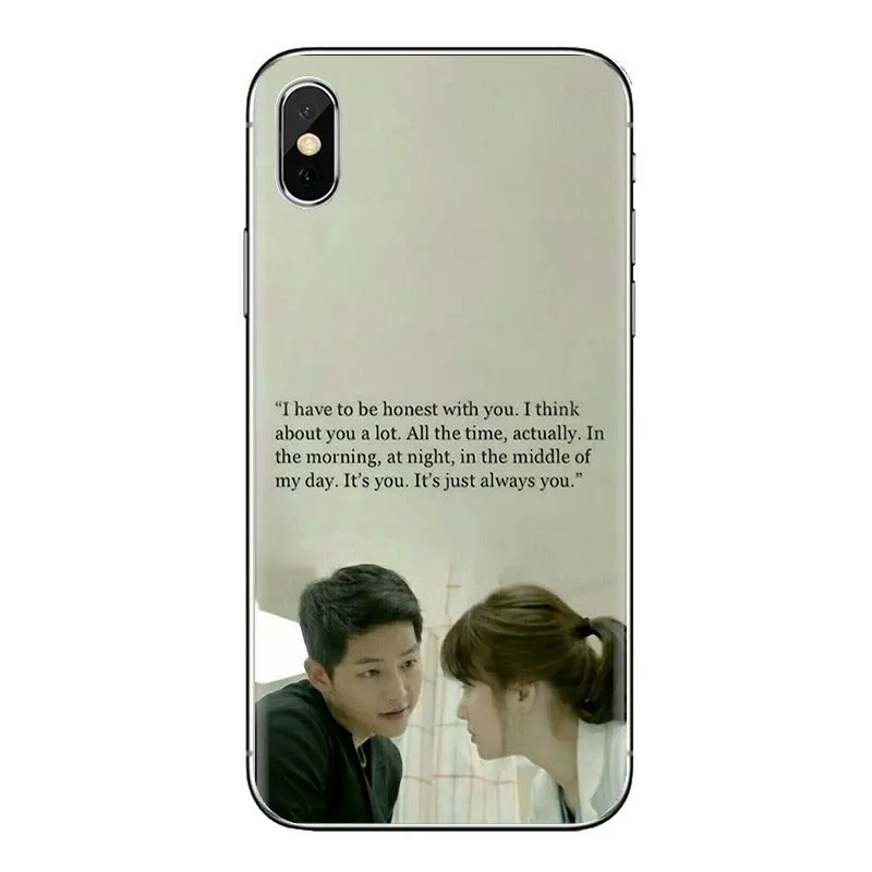 Для huawei G7 G8 P7 P8 P9 P10 P20 P30 Lite Mini Pro P Smart Plus 2017 2018 2019 чехол из ТПУ Song kdrama Yoo Si Jin of the sun |