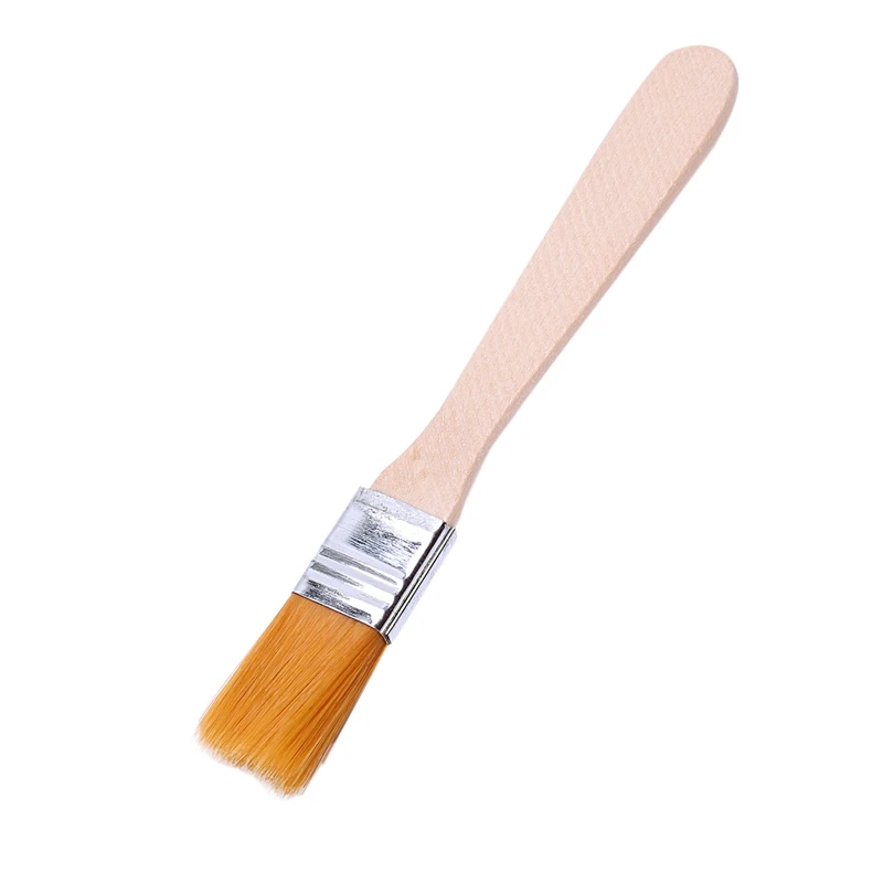 

5x Painter Artists Oil Painting Drawing Brush Tool 1.4cm Wide Yellow