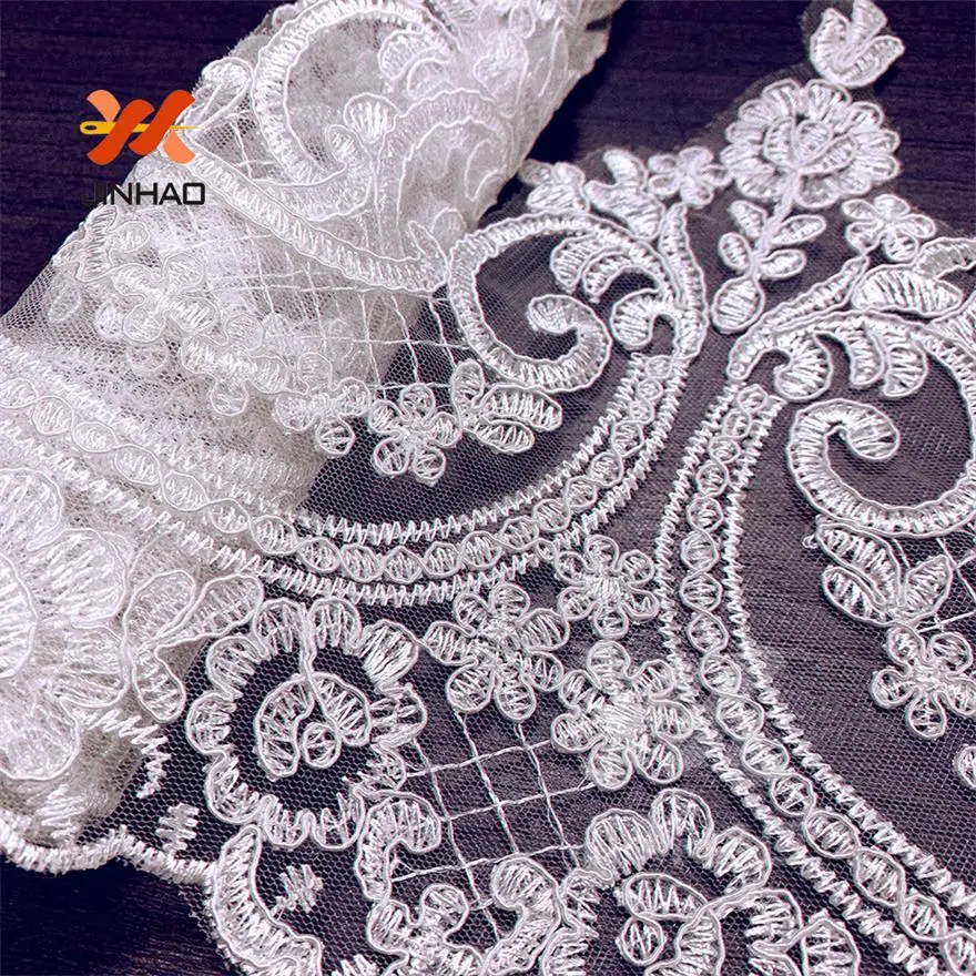 Кружевная ткань с блестками 2019 высокое качество кружево французский тюль для