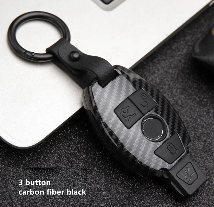 Автомобильный АБС-пластик из углеродного волокна для Mercedes Benz C Class W204 GLC 260 C200 CLA GLA