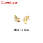 Thouliess пара разъемов для наушников для A2DC папа к MMCX мама конвертер адаптер