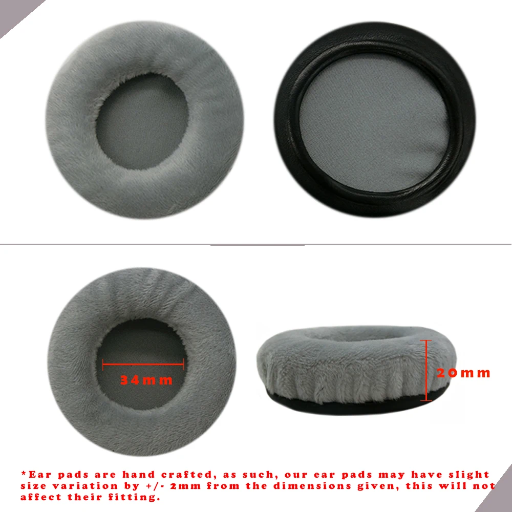 

Replacement Ear Pads for ATH FC700 FC707 SJ1 SJ11 200AV Headset Parts Leather Cushion Velvet Earmuff Earphone Sleeve Cover