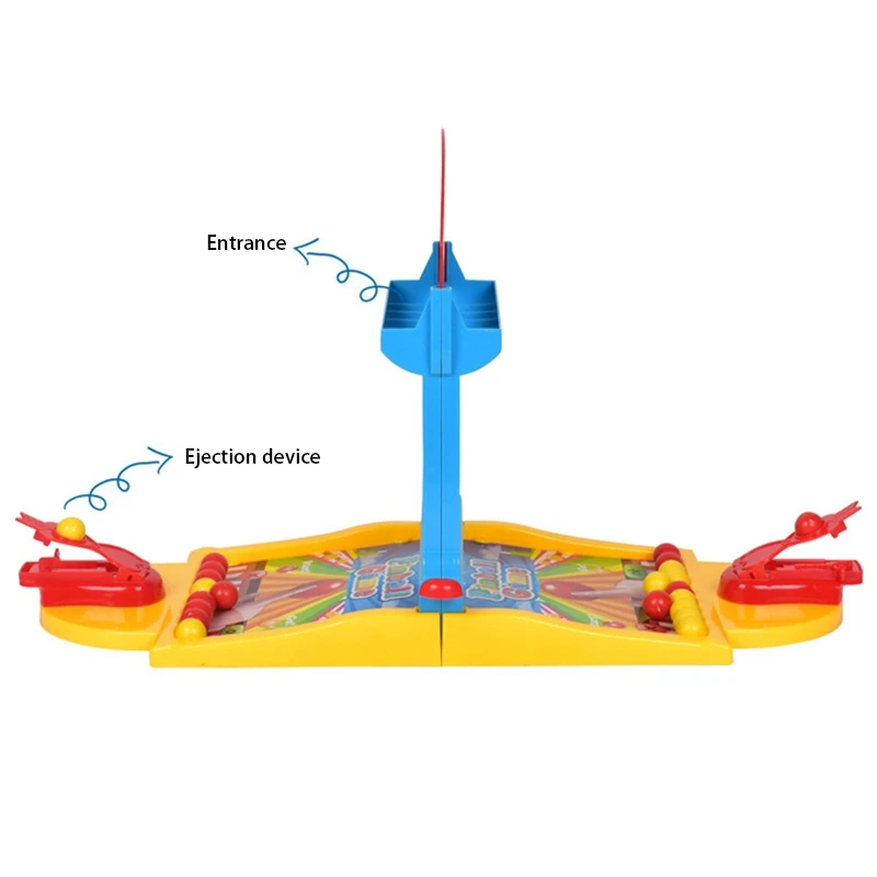 Мини пинбол проектор нарды 2-в-1 Настольная игра палец Баскетбол игровой автомат |