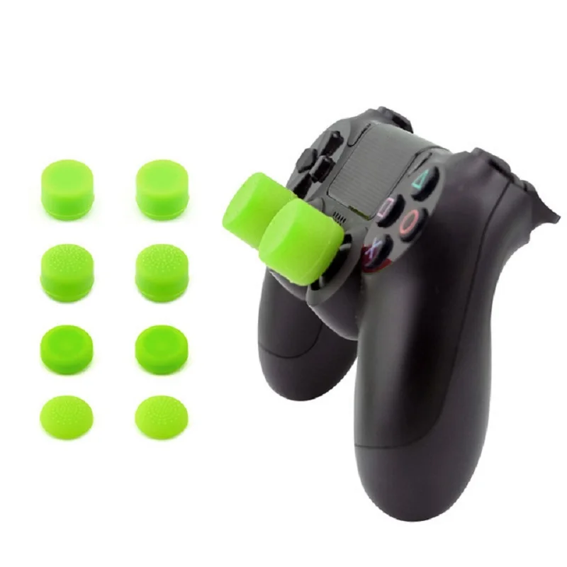 8 шт Силиконовые аналоговые ручки джойстик ручки для PS3/PS4 ручка для sony Playstation 4 PS4 Pro тонкие запасные части