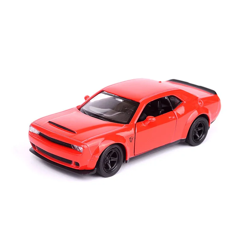 BABYCHIMP 1:36 Dodge Challenger SRT Demon спортивный автомобиль игрушка Моделирование