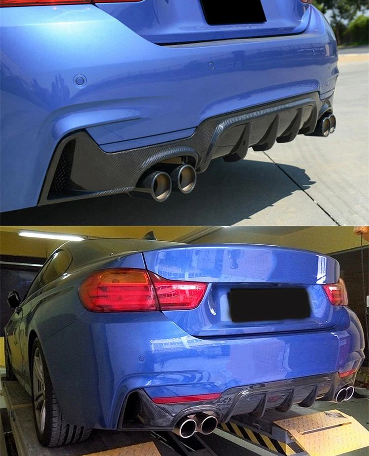 Задний спойлер диффузор для BMW 4 серии F32 Coupe F33 Convertible F36 Gran 2013 2019 модификация