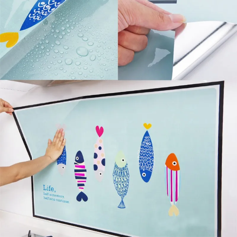 Распродажа кухонный защита от дыма самоклеющаяся водостойкая Настенная