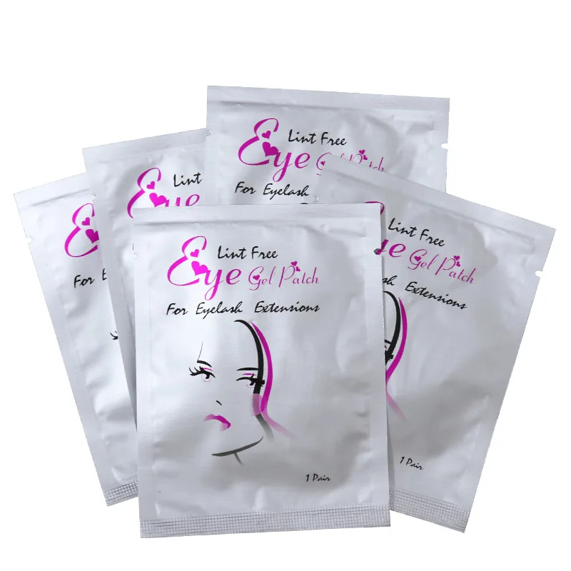 50 пар бумажные патчи для наращивания ресниц|Наборы инструментов макияжа| |