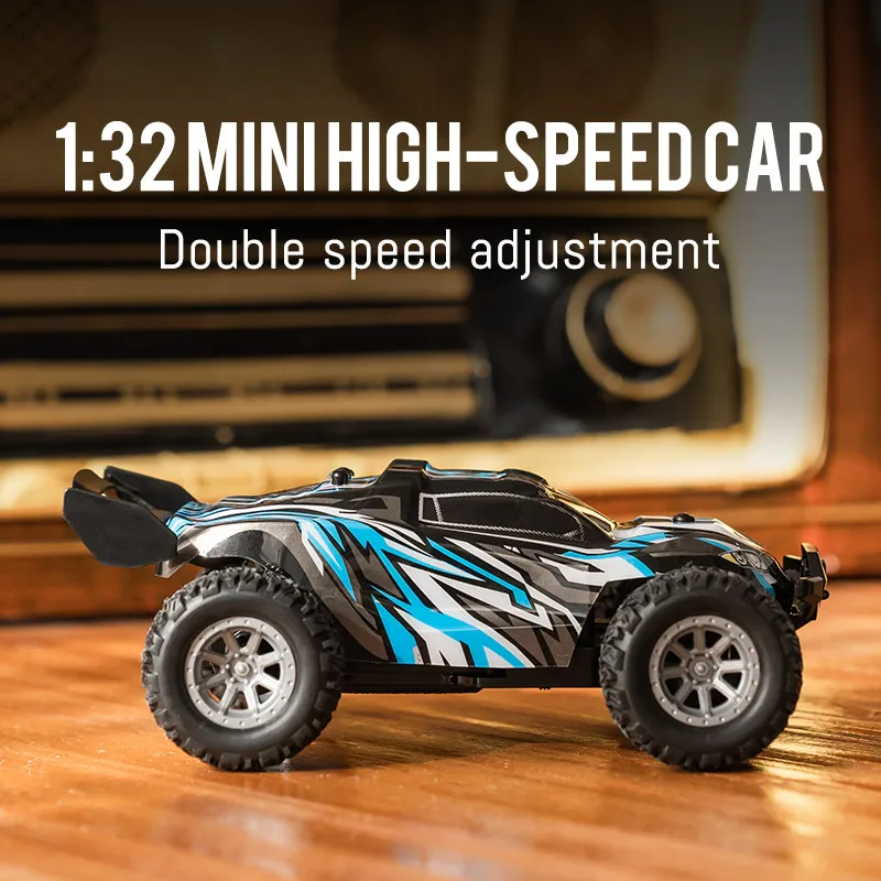 1: 32 мини Радиоуправляемый автомобиль Rock Crawler высокоскоростной 2 4G внедорожник с