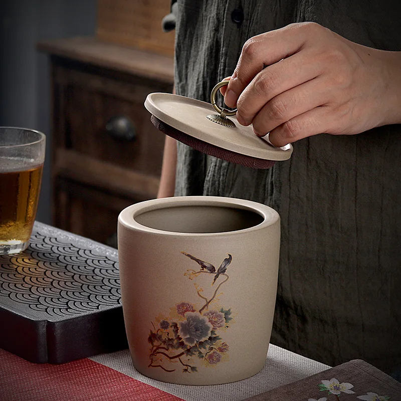 Керамические контейнеры для чая герметичные керамические банки большой