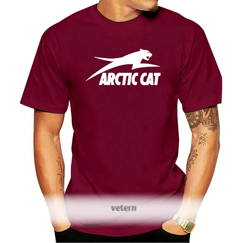 

Arctic Cat American Company Logo Mens Black Tshirt Cotton Tshirt Size S2Xl New Fashion Tee Shirt