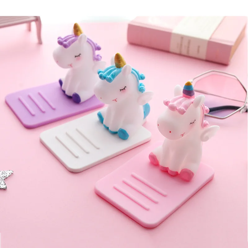 Креативный ПВХ мягкий ленивый мобильный телефон с мультяшками кронштейн