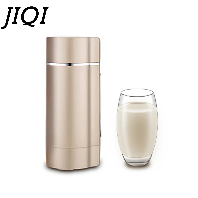 Máquina de Leite de Soja Fabricante de Pasta de Arroz Filtro-livre de Soja Jiqi Multifunction Heatable Mexa Reserva Automática Leite Juicer 350ml
