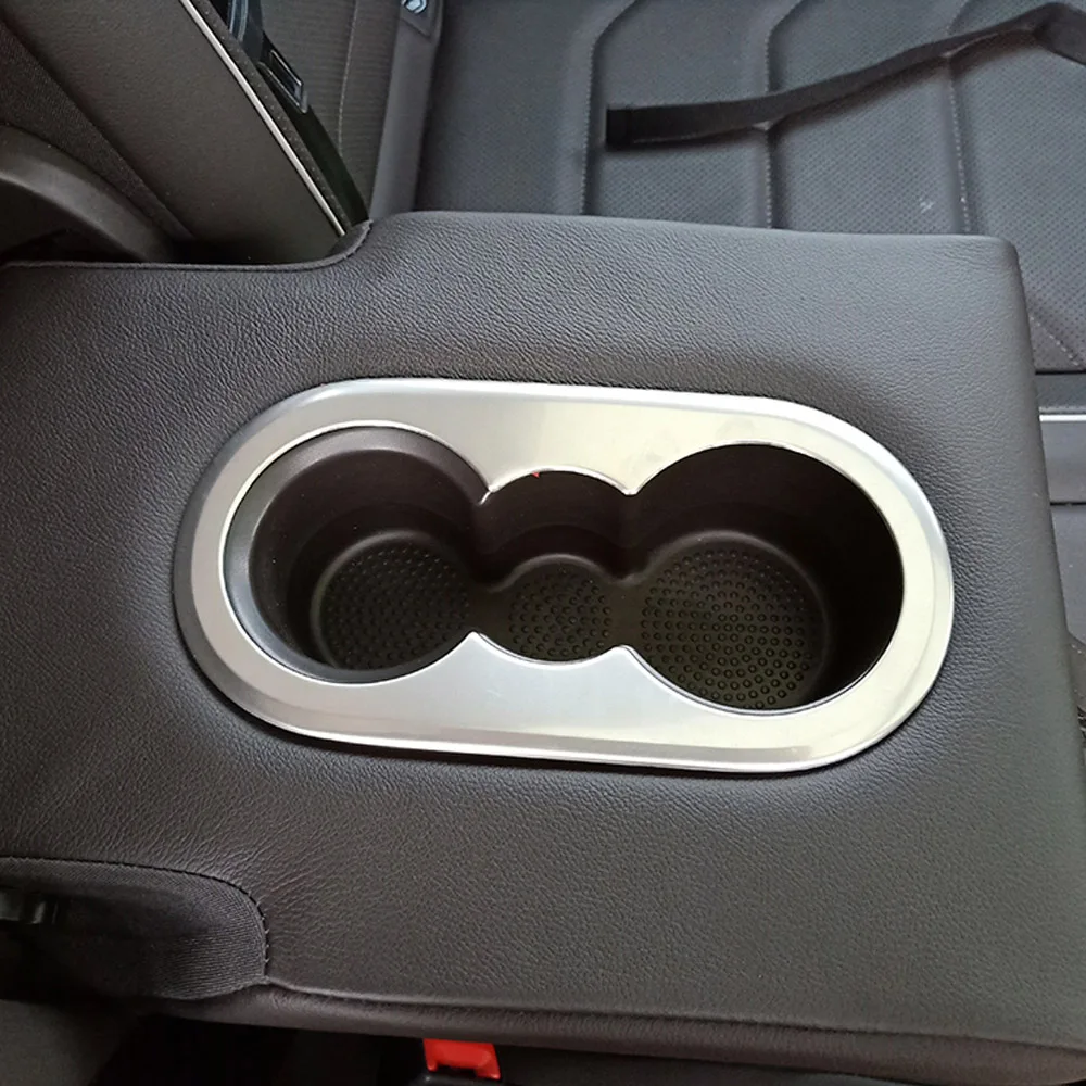 Автомобильный коврик для подстаканника декоративная наклейка Tiguan L 2017 2018 2019 2020 2021