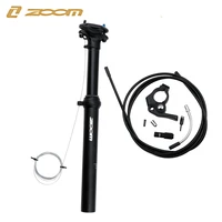 zoom mountain bike aluminum alloy line control height adjustable seat post 30 931 6mm road bicycle dropper seatpost