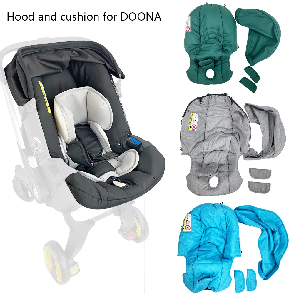 

Doona Stroller Accessories Sunshade Seat Cushion Rain Cover Cup Holder For Doona & FooFoo Change Washing Kit Hood And Mattress