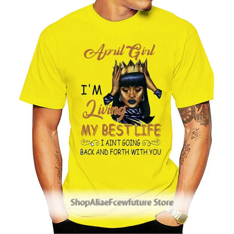 Апрельская девушка я живу моя лучшая жизнь светится вперед назад с вами Дамская