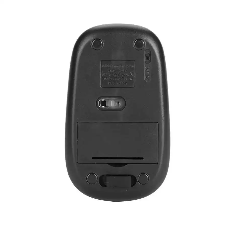 Мини USB 2 4G Ультра-тонкая беспроводная оптическая эргономичная мышь 1200 точек/дюйм